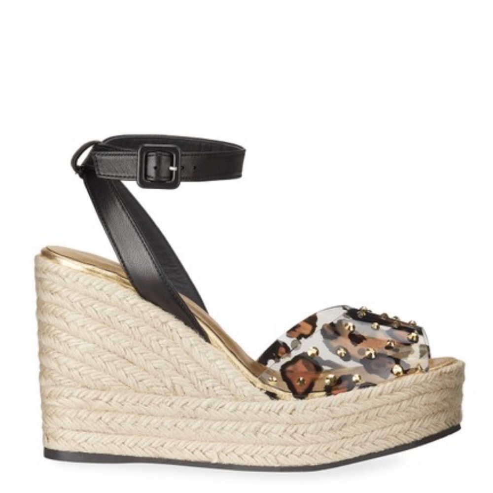 Giuseppe Zanotti . Platform sandals. Leopard. Size-10B/ 40EU